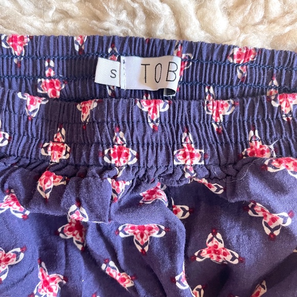 Tobi Cassy Navy High-Waisted Shorts - Picture 8 of 8